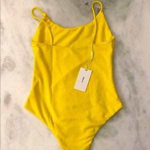 YELLOW MIKOH ONEPIECE BNWT M